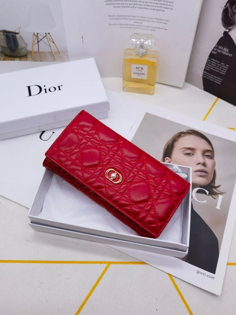 SmoothTexture Christian Dior Wallets Purse 86154