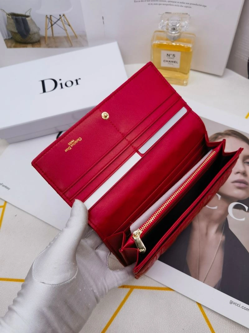 SmoothTexture Christian Dior Wallets Purse 86154