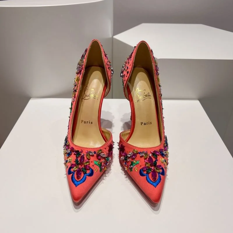 Christian Louboutin Heeled Shoes Breathable 22720