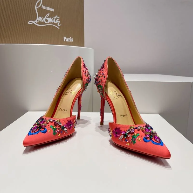 Christian Louboutin Heeled Shoes Breathable 22720
