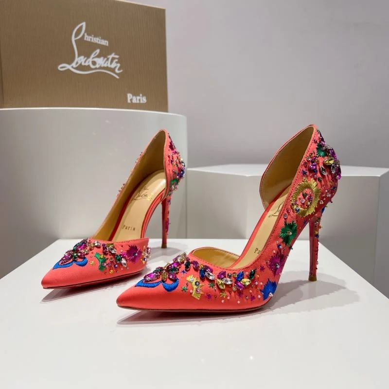 Christian Louboutin Heeled Shoes Breathable 22720