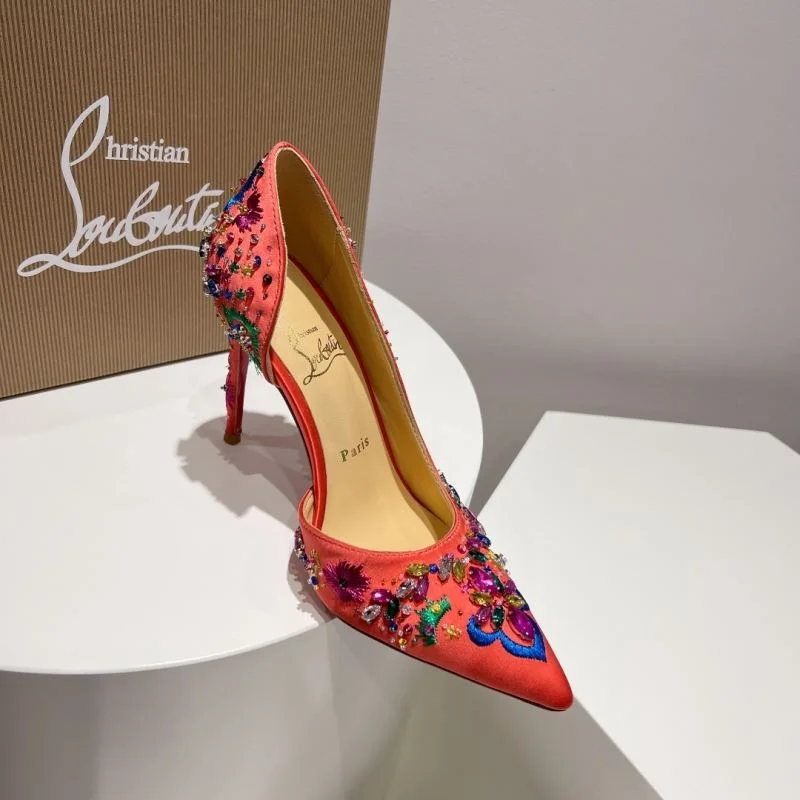 Christian Louboutin Heeled Shoes Breathable 22720