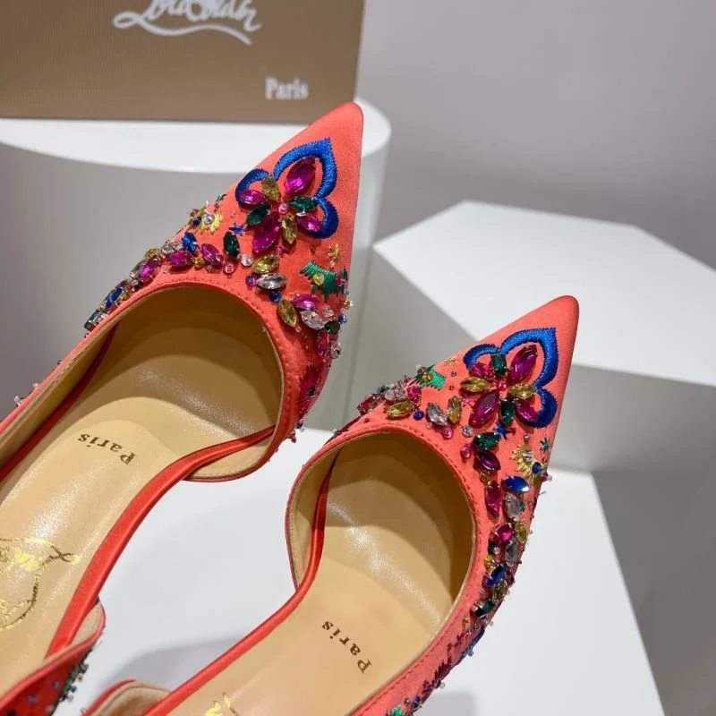 Christian Louboutin Heeled Shoes Breathable 22720