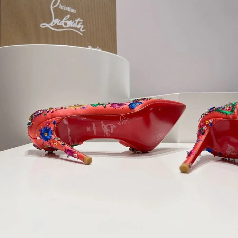Christian Louboutin Heeled Shoes Breathable 22720