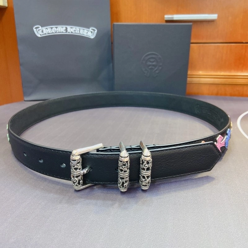 Stylish Chrome Heart Belts 285314