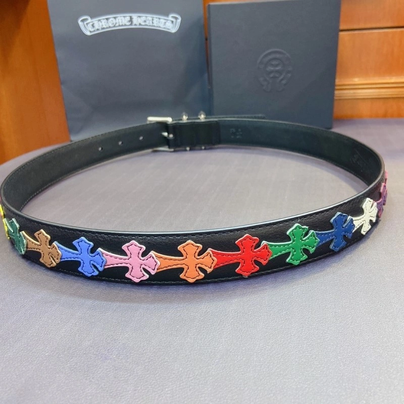 Stylish Chrome Heart Belts 285314