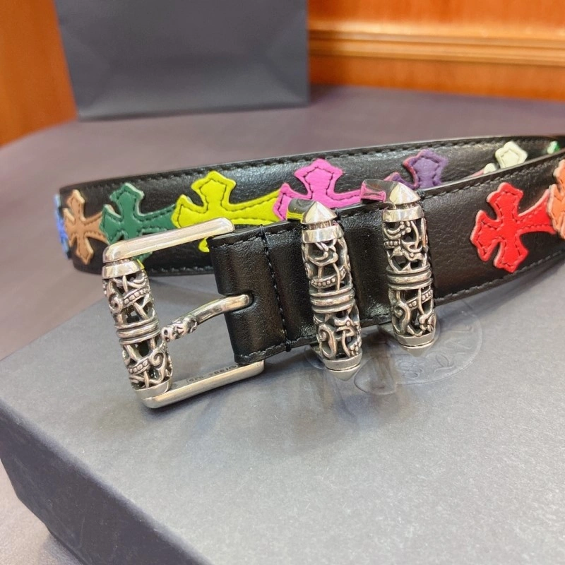 Stylish Chrome Heart Belts 285314