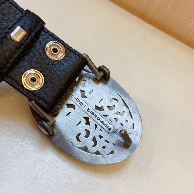 WaterResistant Chrome Heart Belts 285316