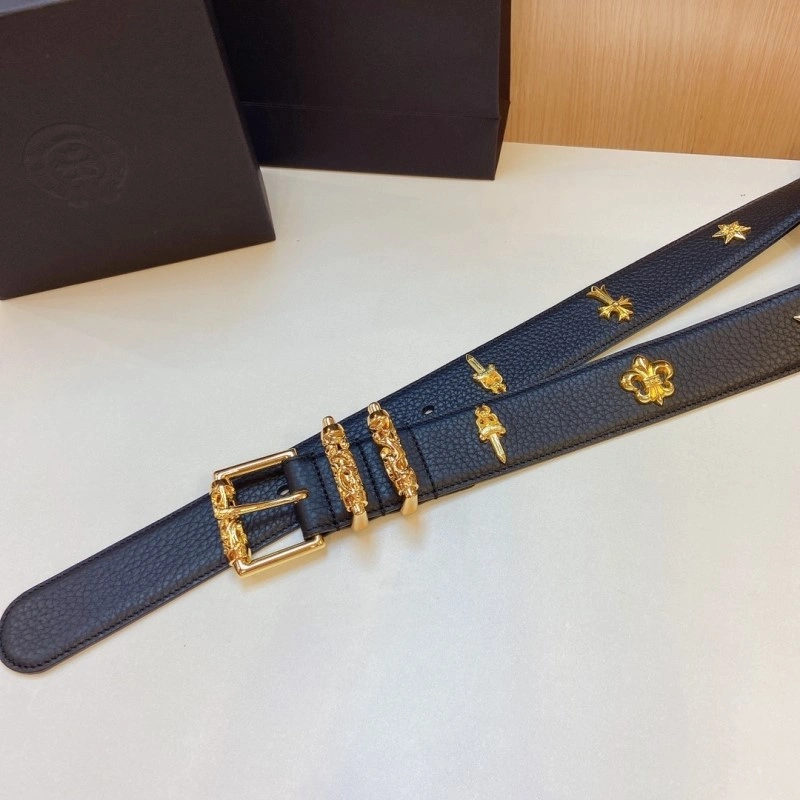 WaterResistant Chrome Heart Belts 285303