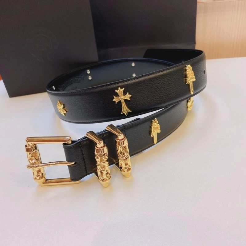 Lightweight Chrome Heart Belts 285289