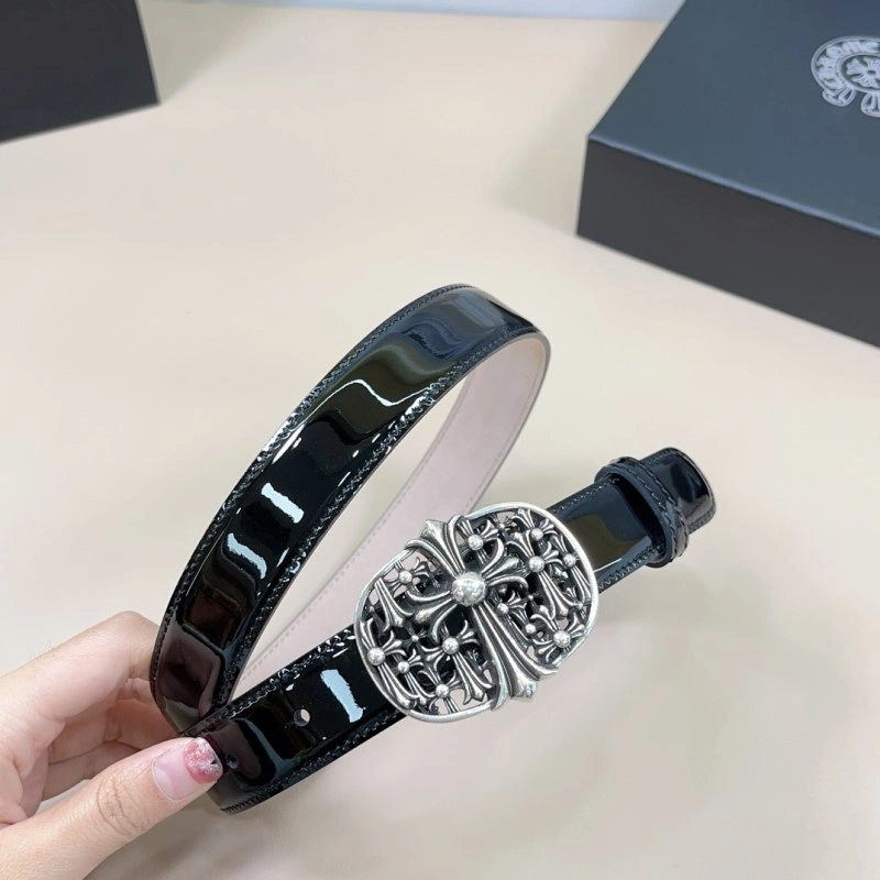 Functional Chrome Heart Belts 285329