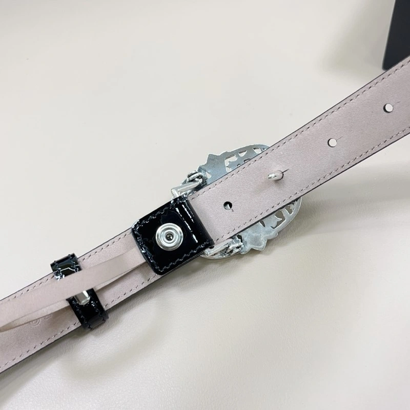 Functional Chrome Heart Belts 285329