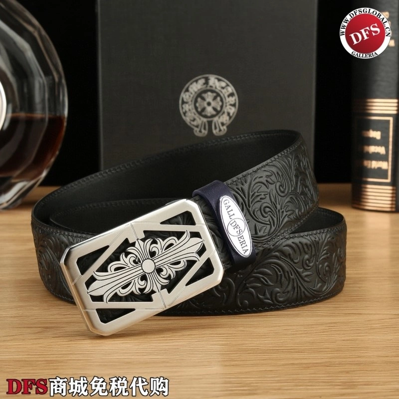 Minimalist Chrome Heart Belts 285354