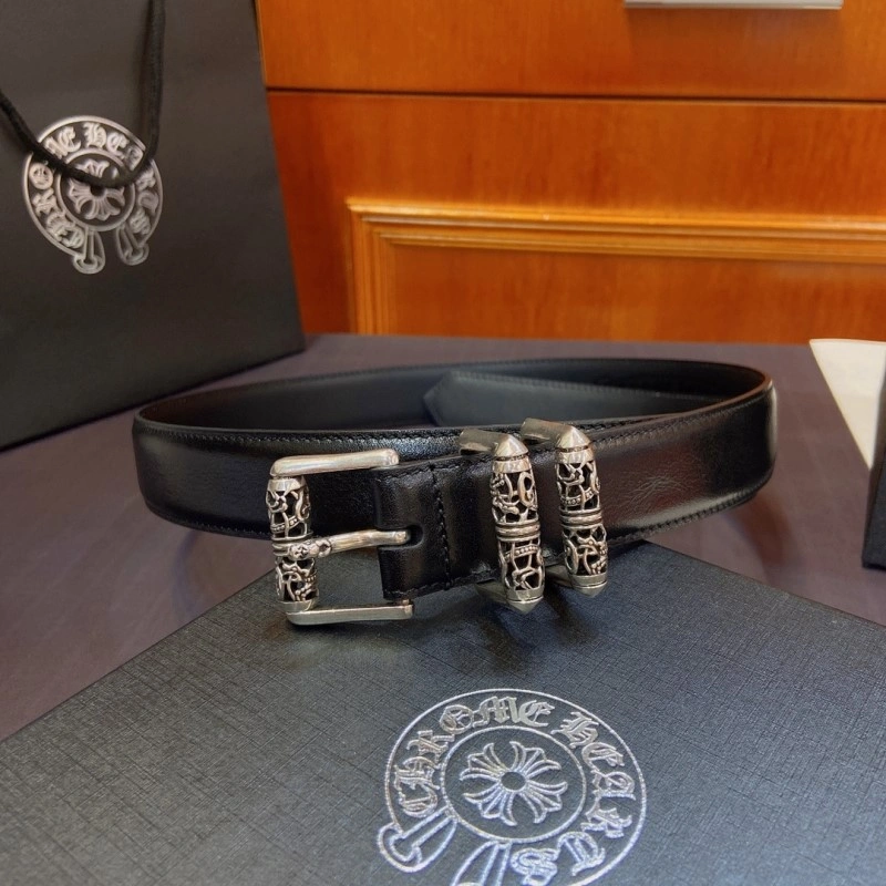Cozy Chrome Heart Belts 285259