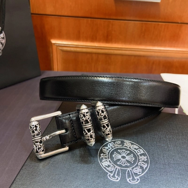 Cozy Chrome Heart Belts 285259