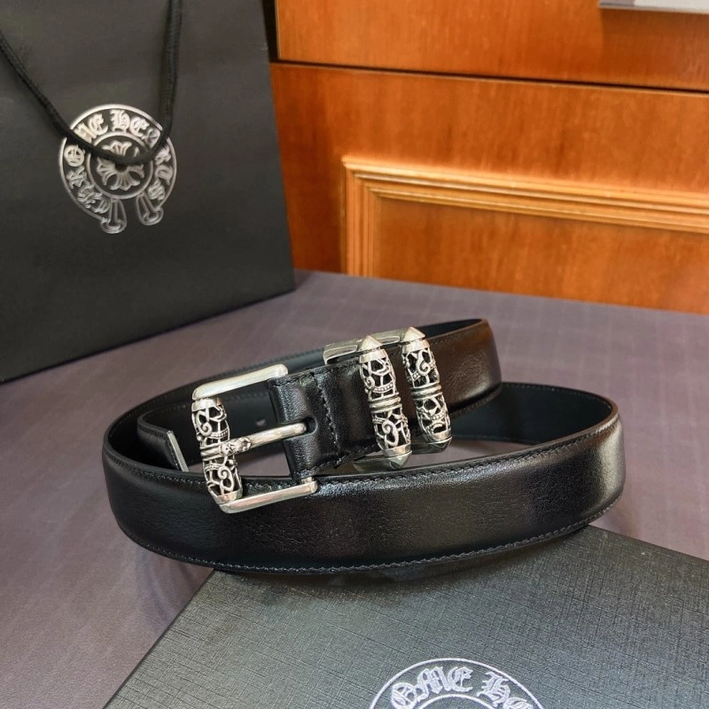 Cozy Chrome Heart Belts 285259