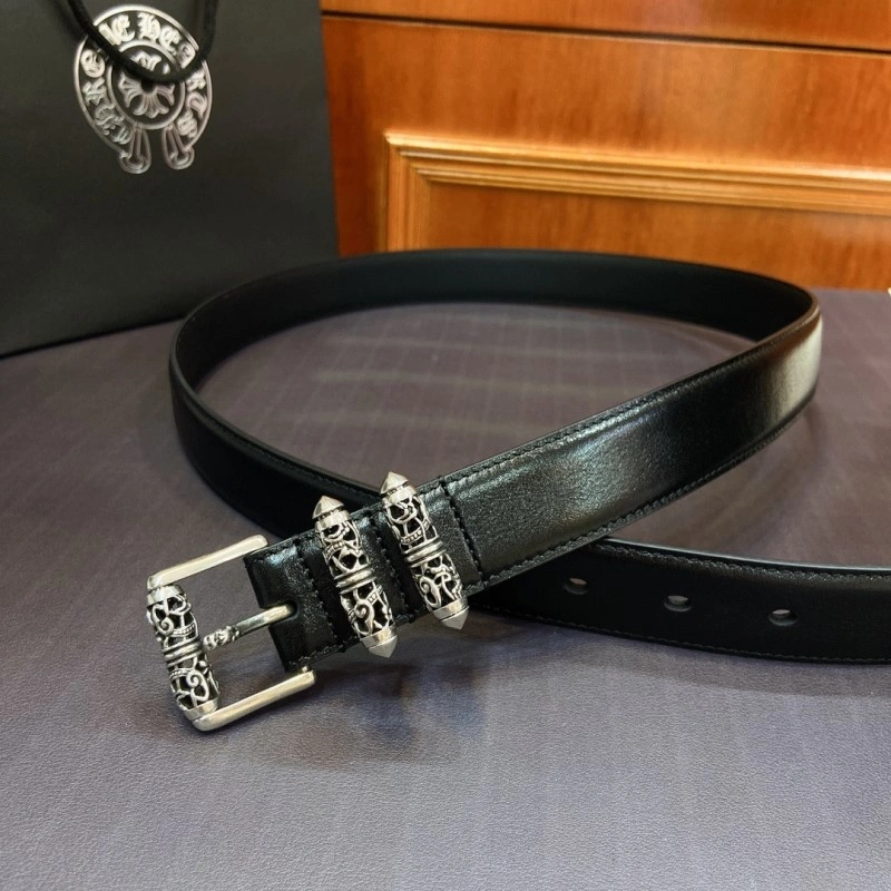 Cozy Chrome Heart Belts 285259