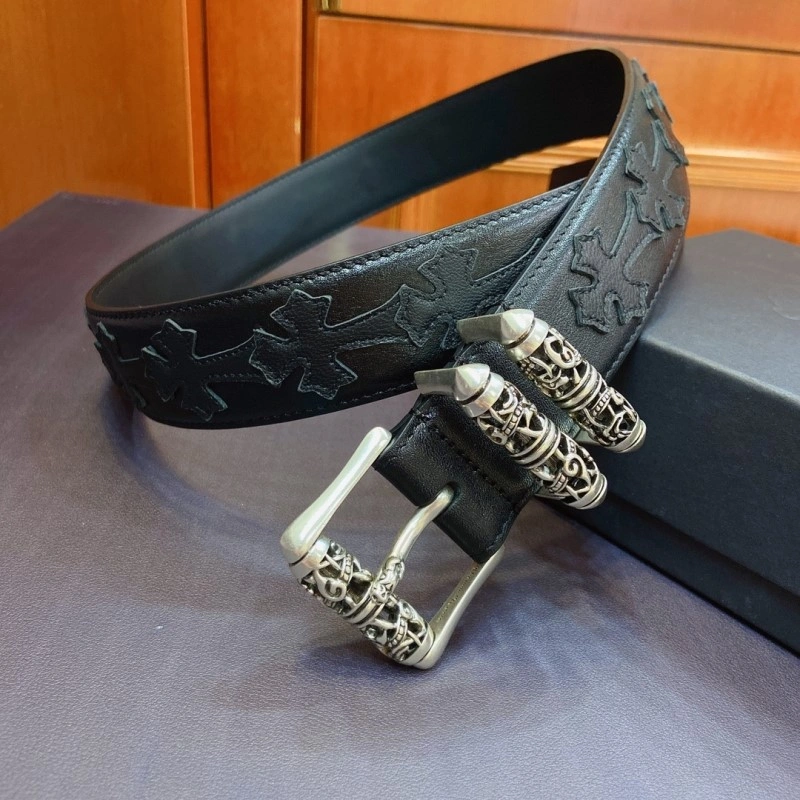 Elegant Chrome Heart Belts 285216