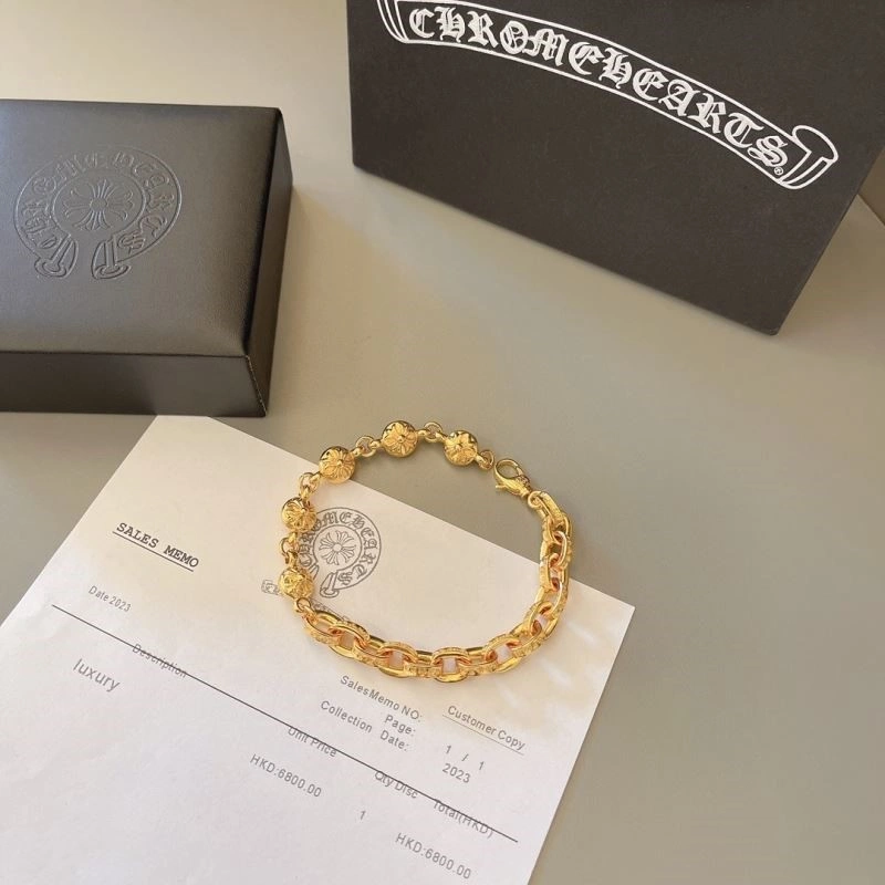 Minimalist Chrome Hearts Bracelets 240303