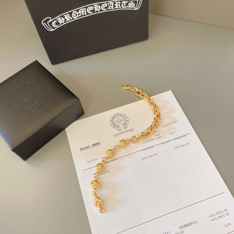 Minimalist Chrome Hearts Bracelets 240303