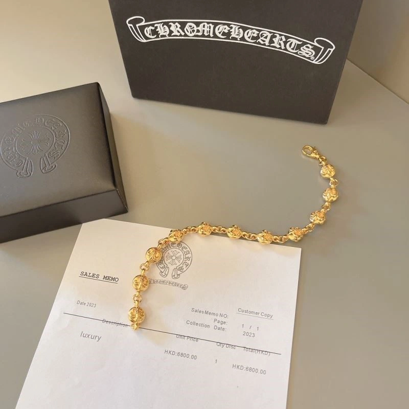 WaterResistant Chrome Hearts Bracelets 240308