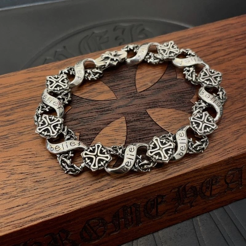 Flexible Chrome Hearts Bracelets 240289