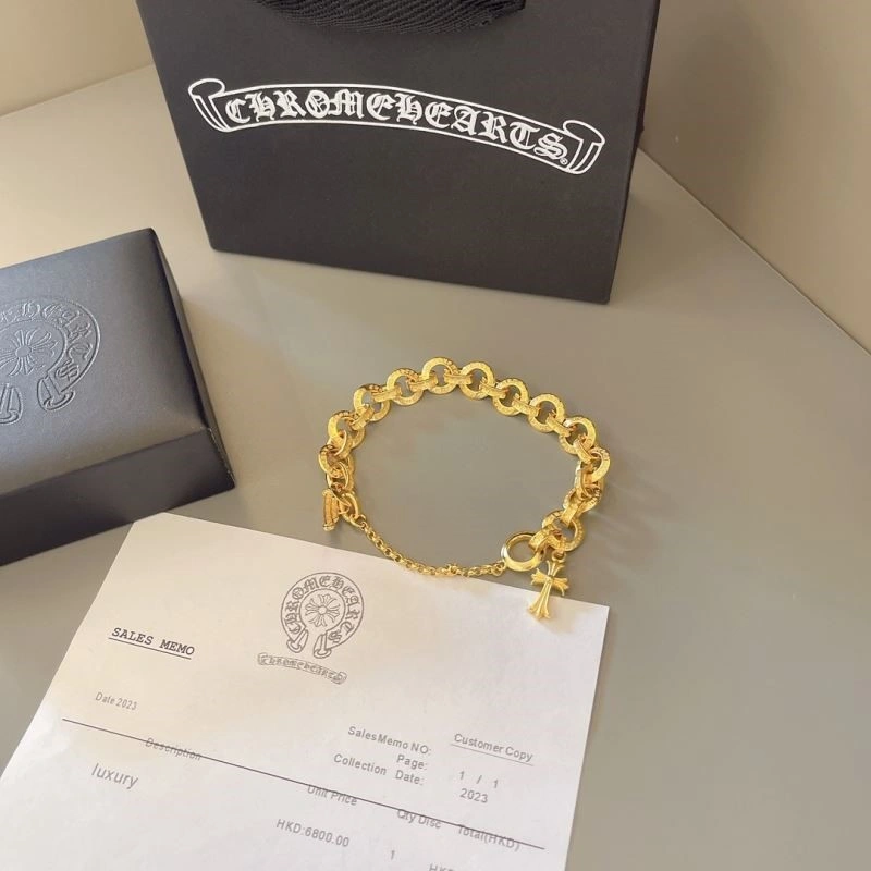 SmoothTexture Chrome Hearts Bracelets 239150