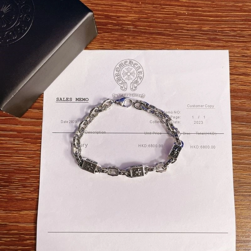 Refined Chrome Hearts Bracelets 239083