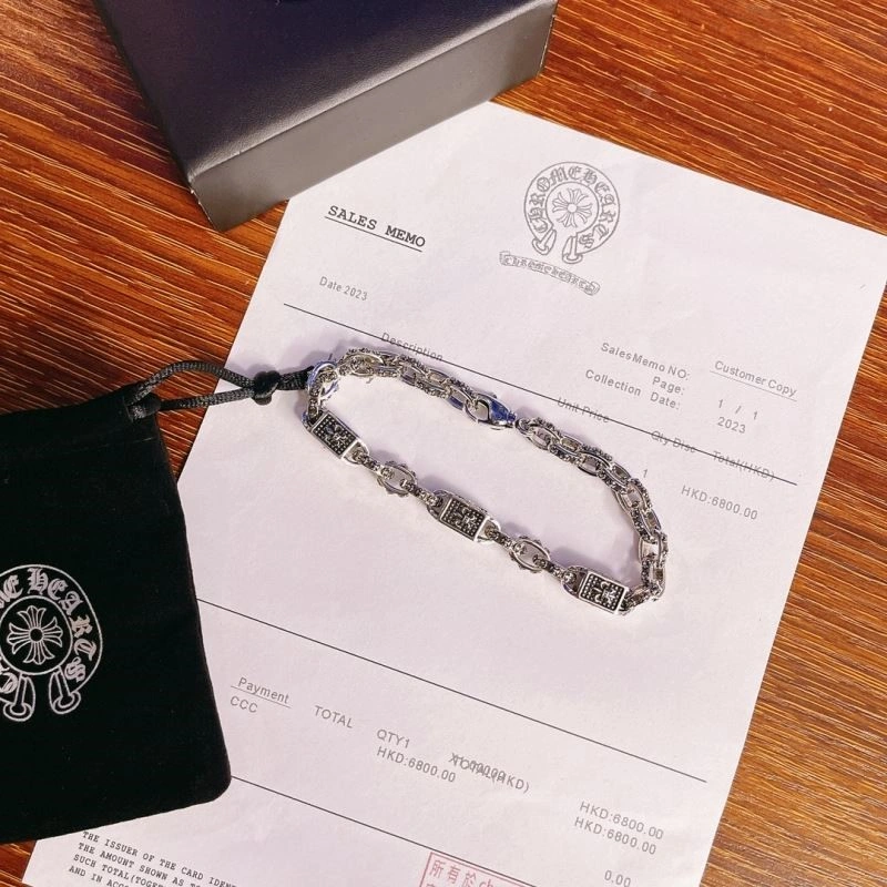 Refined Chrome Hearts Bracelets 239083