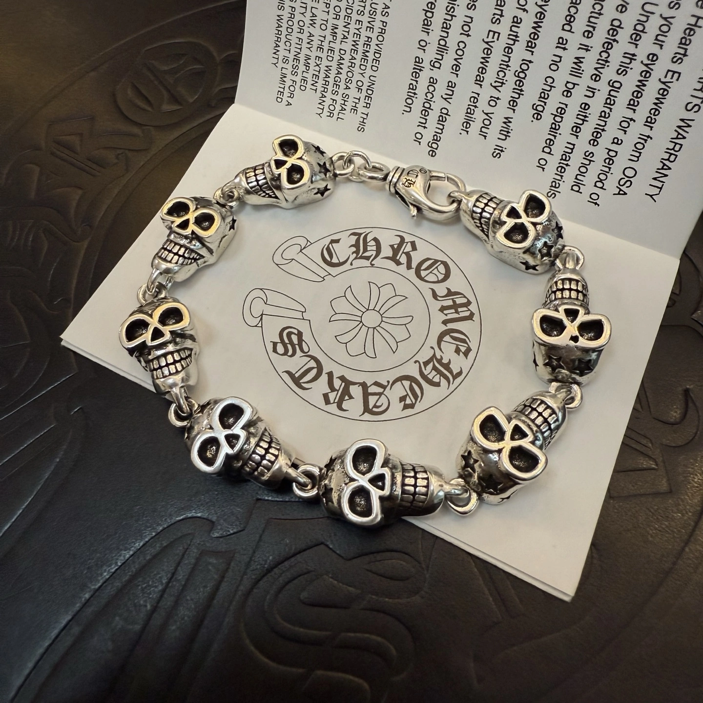 Flexible Chrome Hearts Bracelets 237335