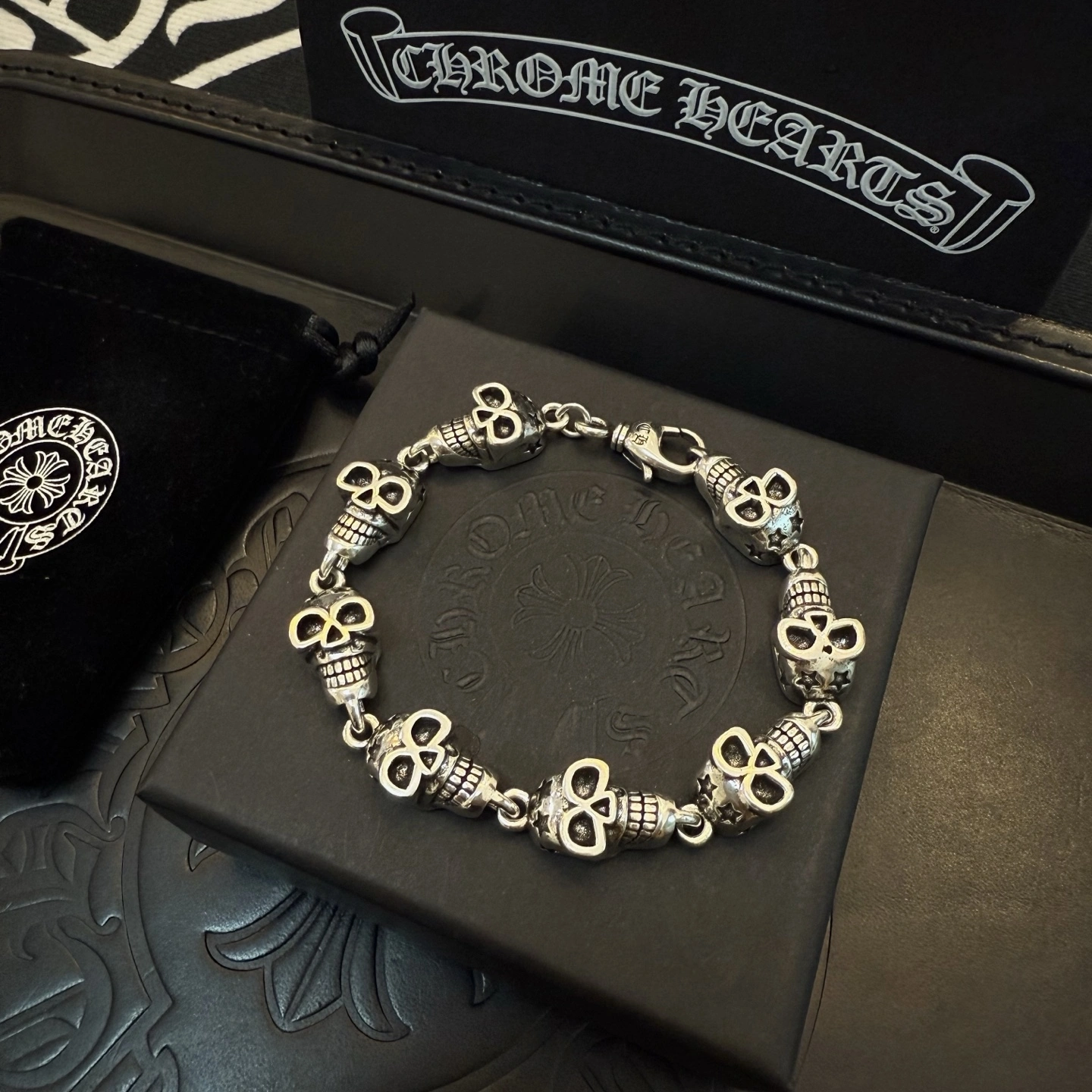 Flexible Chrome Hearts Bracelets 237335