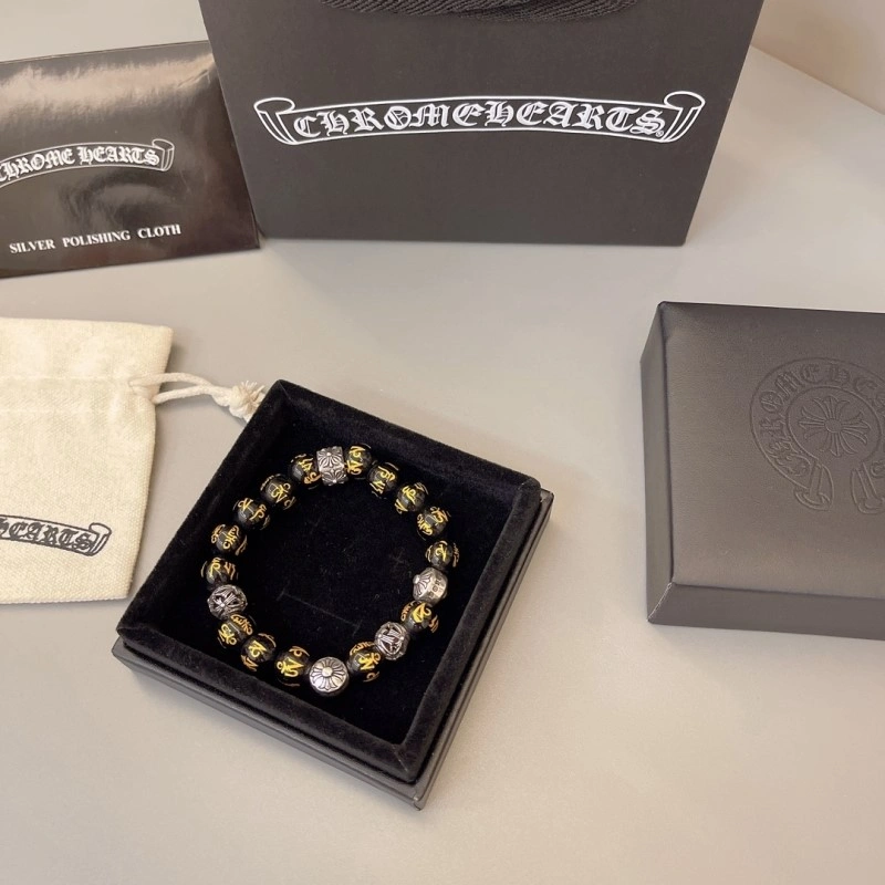 SmoothTexture Chrome Hearts Bracelets 237231
