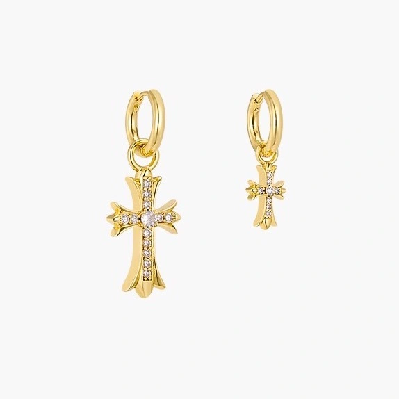 Durable Chrome Hearts Earrings 242490