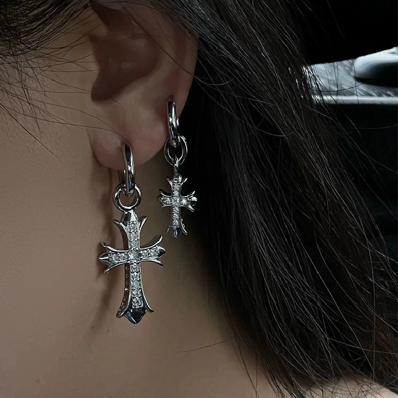 Durable Chrome Hearts Earrings 242490