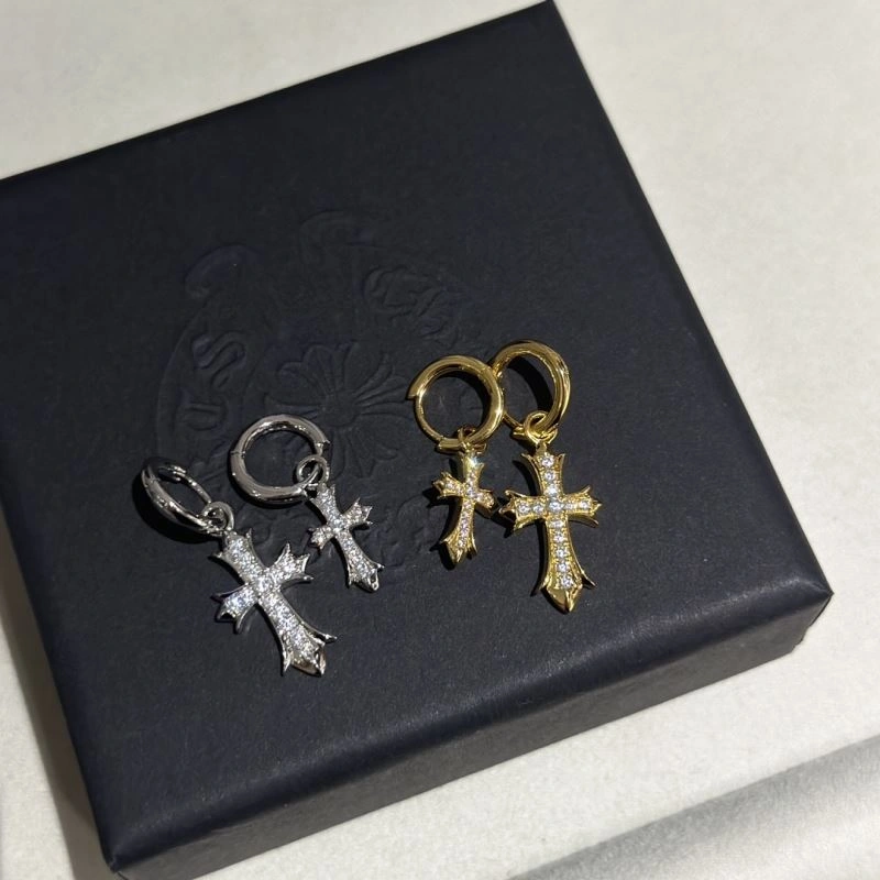 Durable Chrome Hearts Earrings 242490