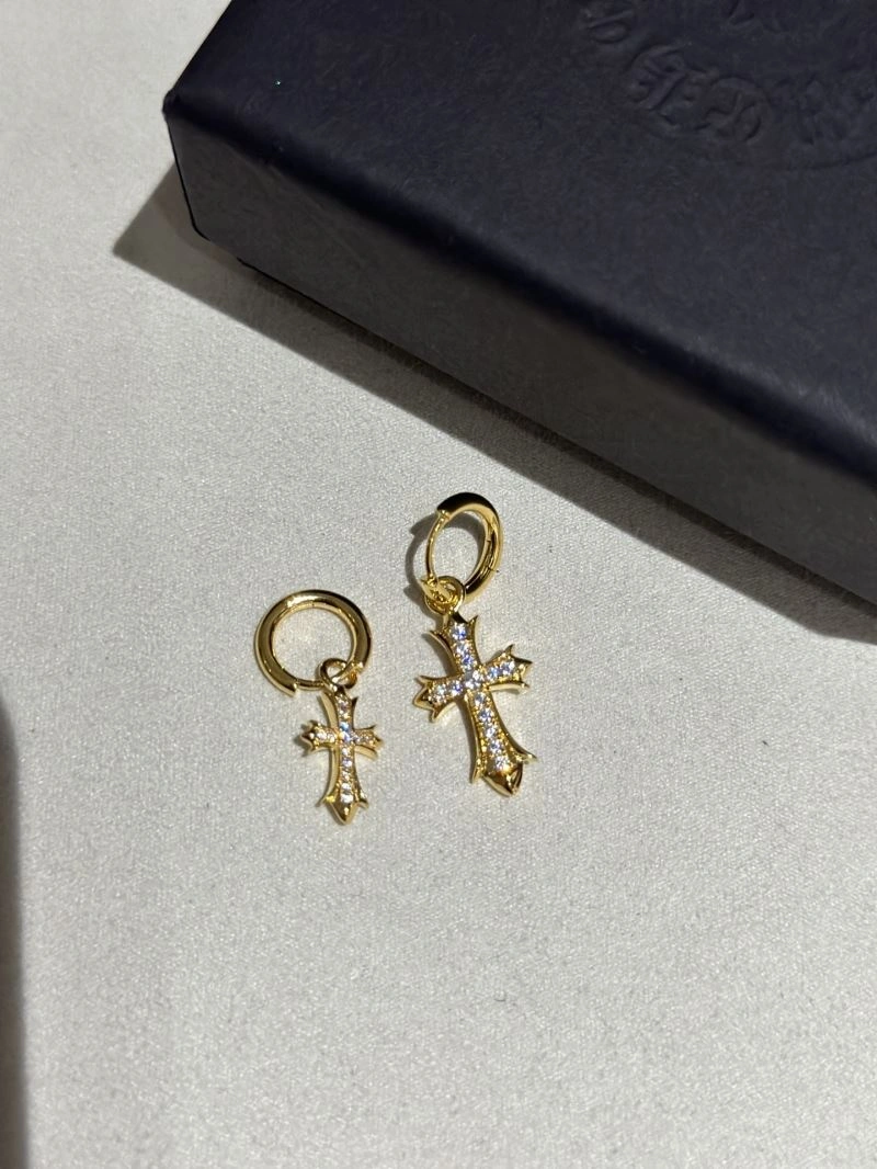 Durable Chrome Hearts Earrings 242490