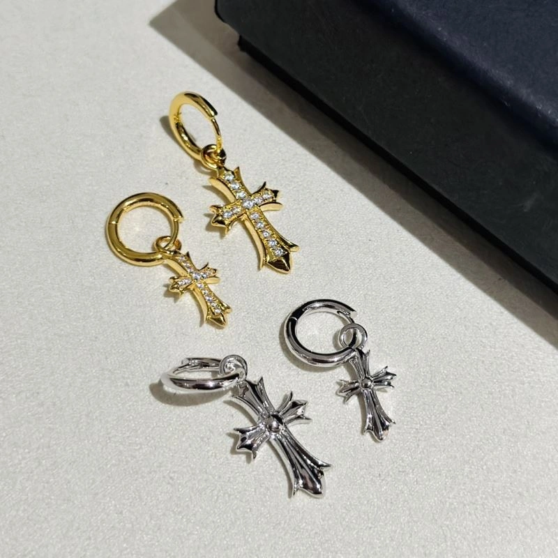 Durable Chrome Hearts Earrings 242490