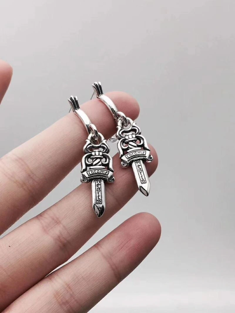 Compact Chrome Hearts Earrings 241685