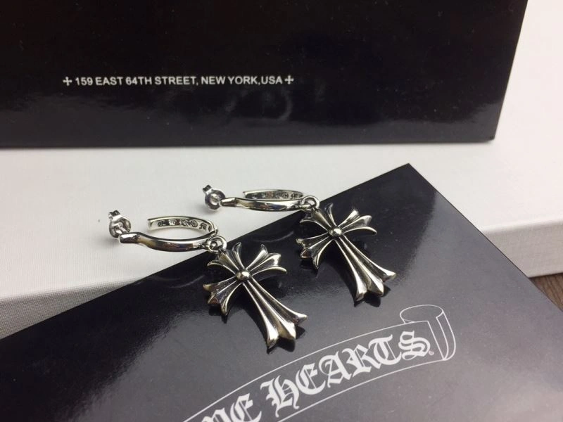 Chrome Hearts Earrings Bold 241301