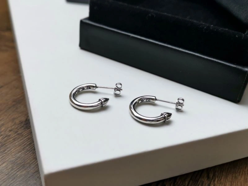 Contemporary Chrome Hearts Earrings 241289