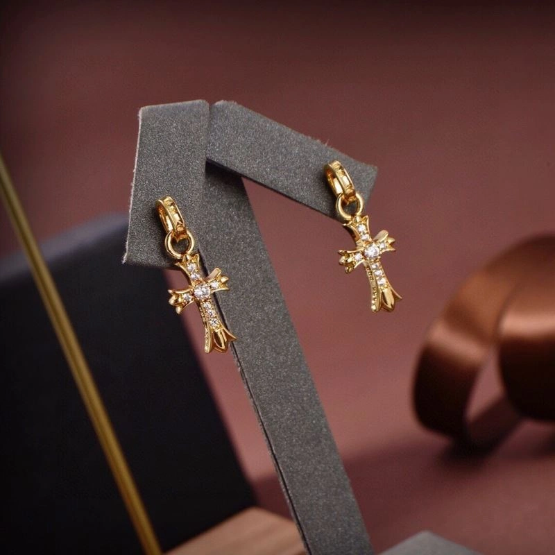 Durable Chrome Hearts Earrings 240731