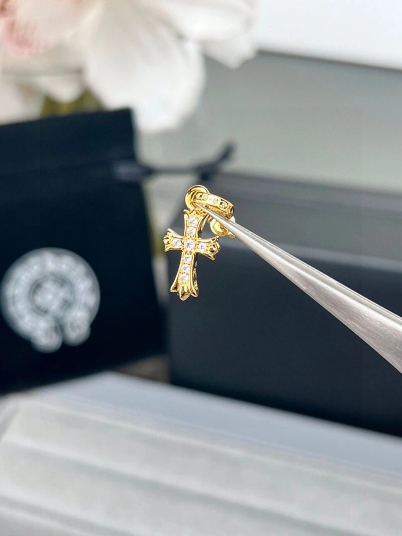Vibrant Chrome Hearts Earrings 240715