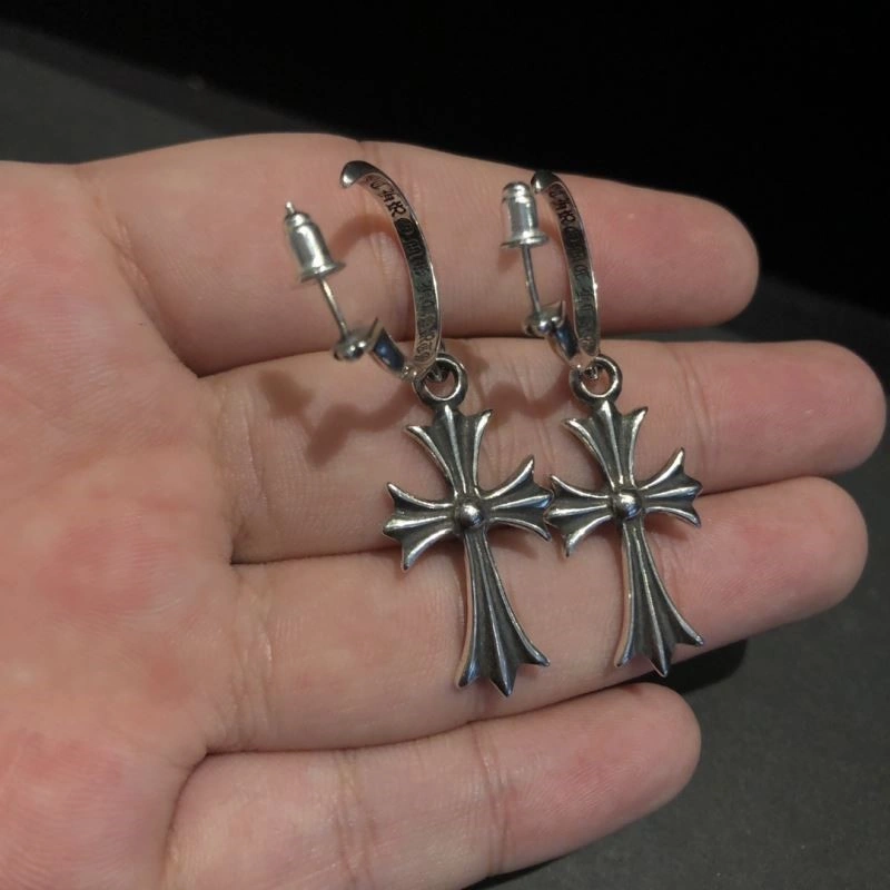 Chic Chrome Hearts Earrings 240256