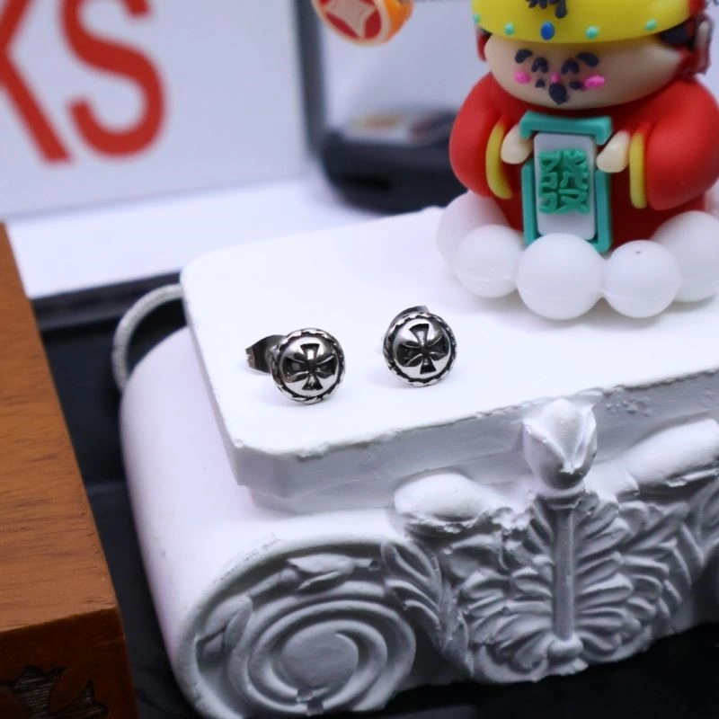 Vibrant Chrome Hearts Earrings 239654