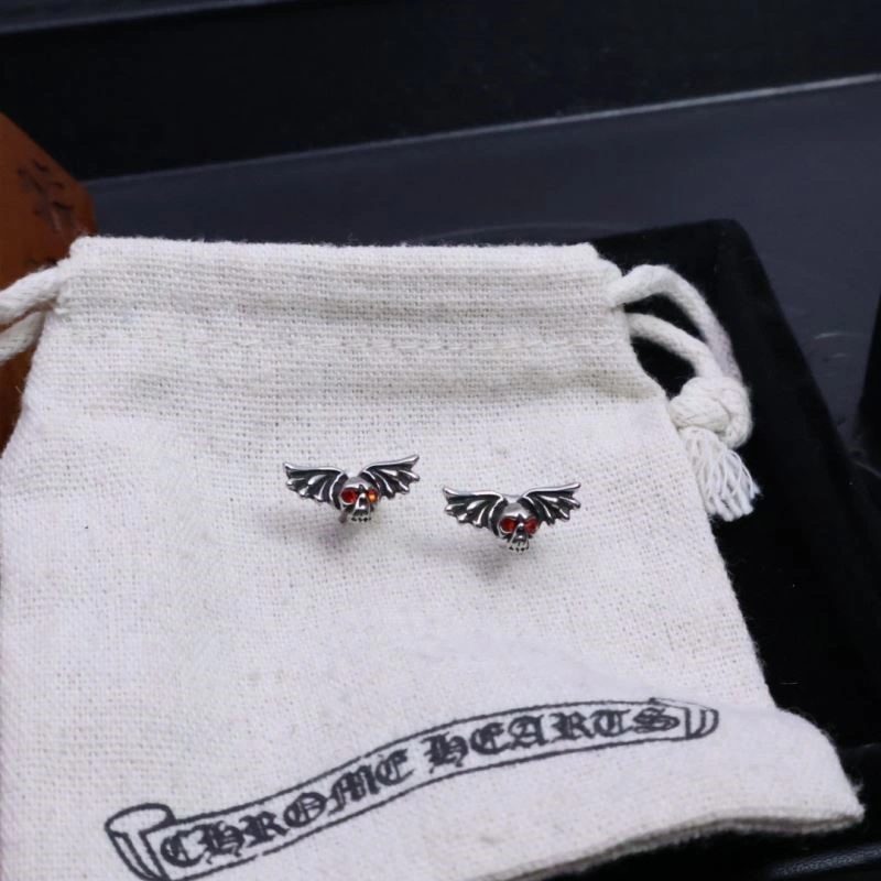 Cozy Chrome Hearts Earrings 239649