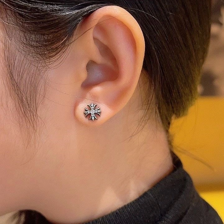 Durable Chrome Hearts Earrings 238808