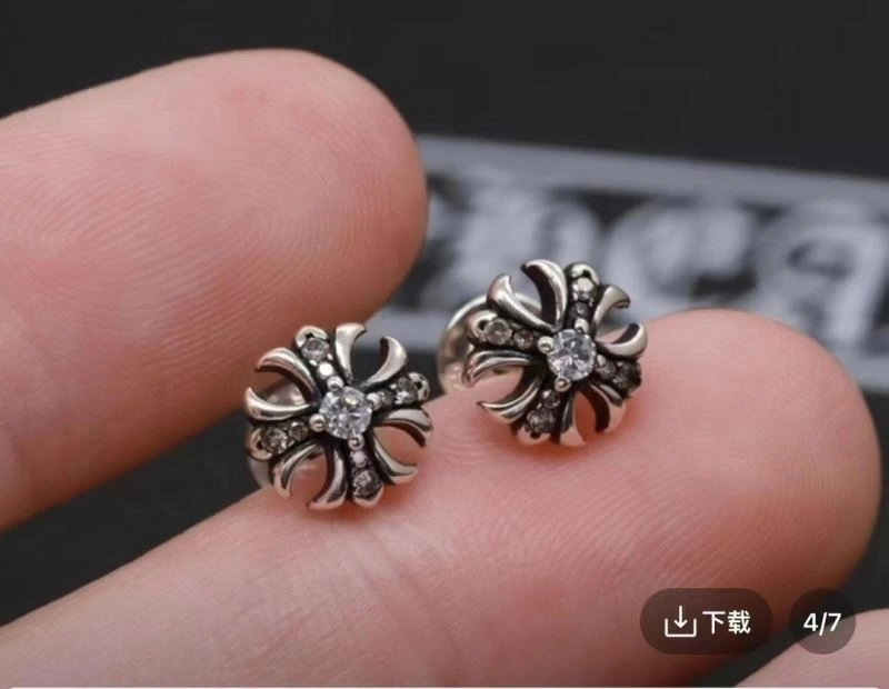 Durable Chrome Hearts Earrings 238808