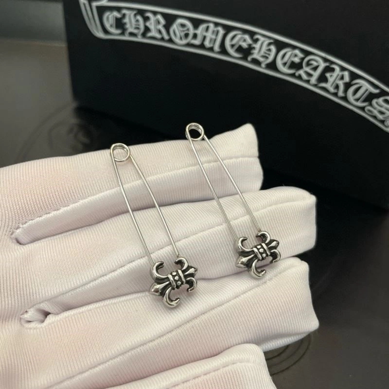 Thermal Chrome Hearts Earrings 238065