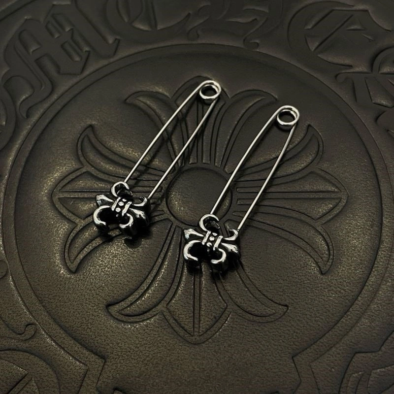 Thermal Chrome Hearts Earrings 238065