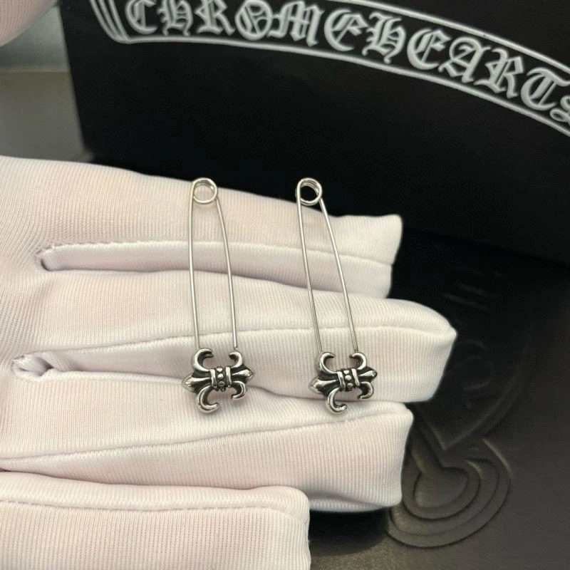 Thermal Chrome Hearts Earrings 238065